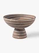 Taça decorativa de terracota pintada à mão Brura
