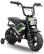 Mini Mota elétrica para crianças Bateria 250W E.SUPERBIKE C/Limitador velocidade Verde