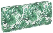vidaXL Almofada Folha Padrão de Folhas 120 x 50 x 12 cm Tecido Oxford