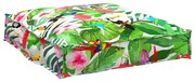 vidaXL Almofada Para Palete - Assento Selva Tropical 70x70x12 cm - Tecido Oxford