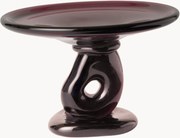 Prato para bolos de vidro artesanal Damo