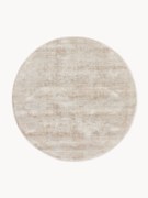 Tapete redondo artesanal em viscose Jane