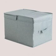 Caixa Organizadora Tarinna Com Tampa Celadon Mousse - Sklum