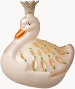 Ornamento de Natal artesanal Swan