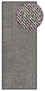 vidaXL Tapete de entrada tufado 60x150 cm castanho-claro