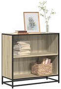 vidaXL Estante 80,5x35x76 cm derivados de madeira carvalho sonoma