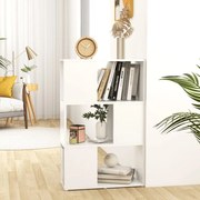 vidaXL Estante/divisória 60x24x94 cm contraplacado branco