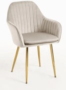 Cadeira Chic Golden - Beige
