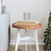 vidaXL Tampo de mesa redondo Ø30x2,5 cm madeira de faia maciça