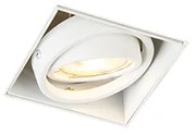 Foco embutido branco GU10 inclinável e rotativo sem moldura - Oneon Moderno