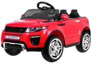 Carro elétrico para Crianças Rapid Racer 12V, Rodas de Espuma EVA Vermelho