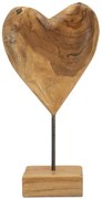 ESCULTURA DOBU EM TECA RECICLADA CM 20X12X37 (PEÇAS ÚNICAS - NÃO SUBSTITUÍDAS EM SÉRIE)
