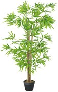Outsunny Bambu Artificial Planta Artificial decoplant com Vaso Árvore Artificial decoração de Árvore 150 cm | Aosom Portugal