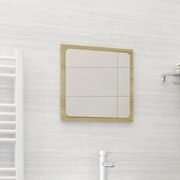 vidaXL Espelho WC 40x1,5x37 cm derivados de madeira carvalho sonoma