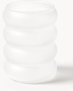Copos em vidro borossilicato artesanais Bubbly, conjunto de 4