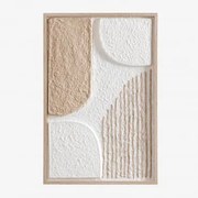 Quadro Decorativo 40x60 Cm Em Relevo Guerliot B - Sklum