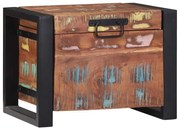 vidaXL Baús de Armazenamento 40 x 30 x 30 cm Madeira recuperada maciça