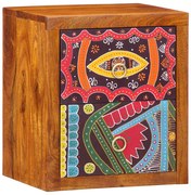 vidaXL Mesa de Cabeceira 35x30x40 cm Madeira Maciça Acácia