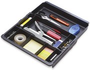 Tabuleiro de Secretária Exacompta Drawinsert de Gavetas Cor Preta 298x246x36 mm