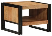 vidaXL Mesa de centro 50x50x38 cm madeira de acácia maciça
