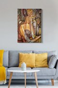Pintura Decorativa em Tela 314553080 – Multicolor – 50 x 70 cm