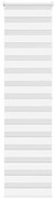 vidaXL Cortina de zebra 55x200 cm largura do tecido 50,9 cm poliéster