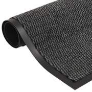 vidaXL Tapete de entrada tufado 60x150 cm antracite