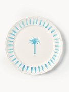 Prato marcador pintado à mão The Palms