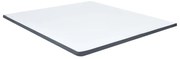 vidaXL Sobre-colchão para cama boxspring 200x180x5 cm maciez média