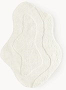 Tapete com relevo e forma orgânica Kyla