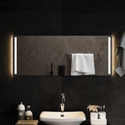 vidaXL Espelho de casa de banho com luzes LED 100x40 cm