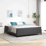 vidaXL Estrutura da Cama Outros Cinzento escuro 180 x 200 cm