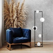 Candeeiro de Pé Corner – Preto – 35 x 35 x 157 cm