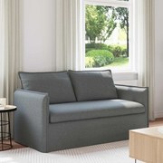 vidaXL Sofá Cinza Escuro 156 x 82 x 85 cm tecido