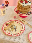 Prato rice NATHALIE LÉTÉ para crianças vermelho