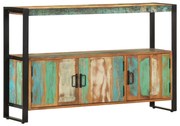 vidaXL Aparador 120x30x75 cm madeira recuperada maciça