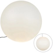 Candeeiro de exterior moderno branco 77 cm IP65 - Nura Moderno