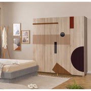 Roupeiro Loni – Sonomo – 180x192x52 cm