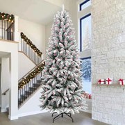 vidaXL Conjunto de Bolas de Natal 200 pcs Transparente Ø 5 cm