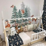 Floresta cheia de animais – autocolantes para crianças