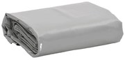 vidaXL Lona 2,5x3,5 m 650 g/m² cinzento