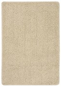 vidaXL Tapete shaggy 120x170 cm antiderrapante cor creme