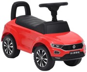 Carro de passeio Volkswagen T-Roc vermelho