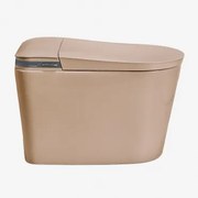 Sanita Inteligente Em Cerâmica Saloa Basic Beige De Amêndoa - Sklum
