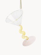 Ornamento de Natal artesanal Coupe Curve