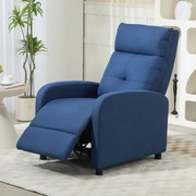 Poltrona Relax Reclinável até 155° Poltrona Reclinável Manual Estofado