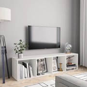 vidaXL Estante/móvel de TV 143x30x36 cm branco