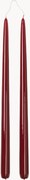 Velas de jantar artesanais Smooth, conjunto de 4