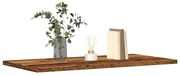 vidaXL Prateleiras de parede 4 pcs derivados de madeira madeira velha