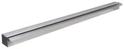 vidaXL Fonte para piscina retangular com LEDs 150 cm aço inoxidável